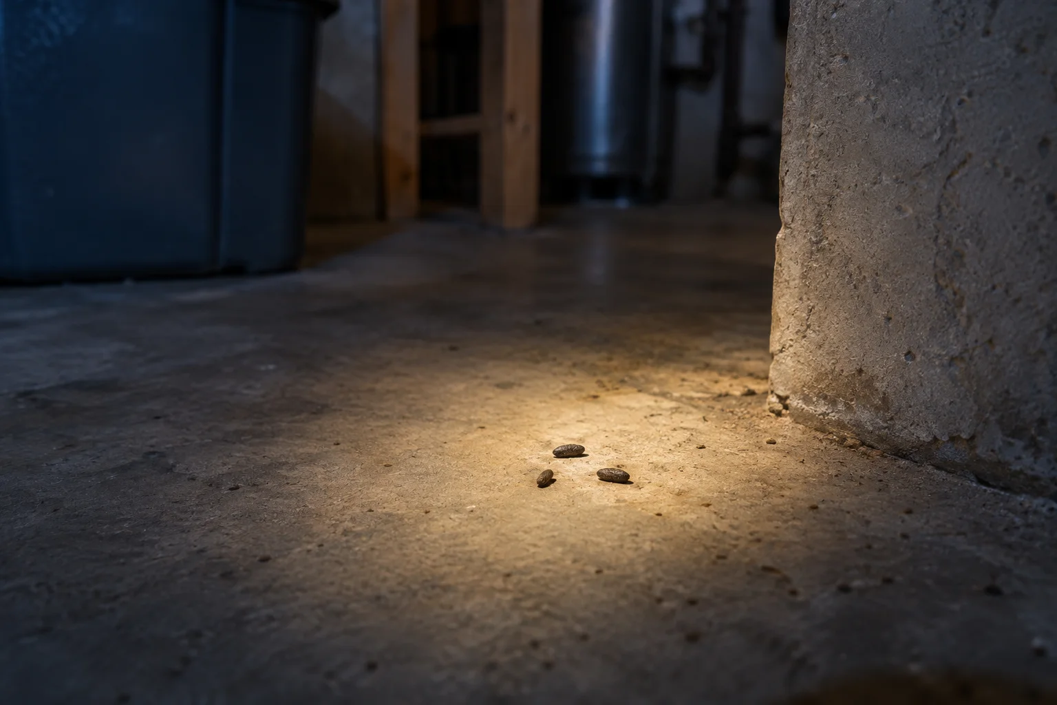 AI-generated illustration for Attic Animal Droppings: Clean-Up and Identification Limits
