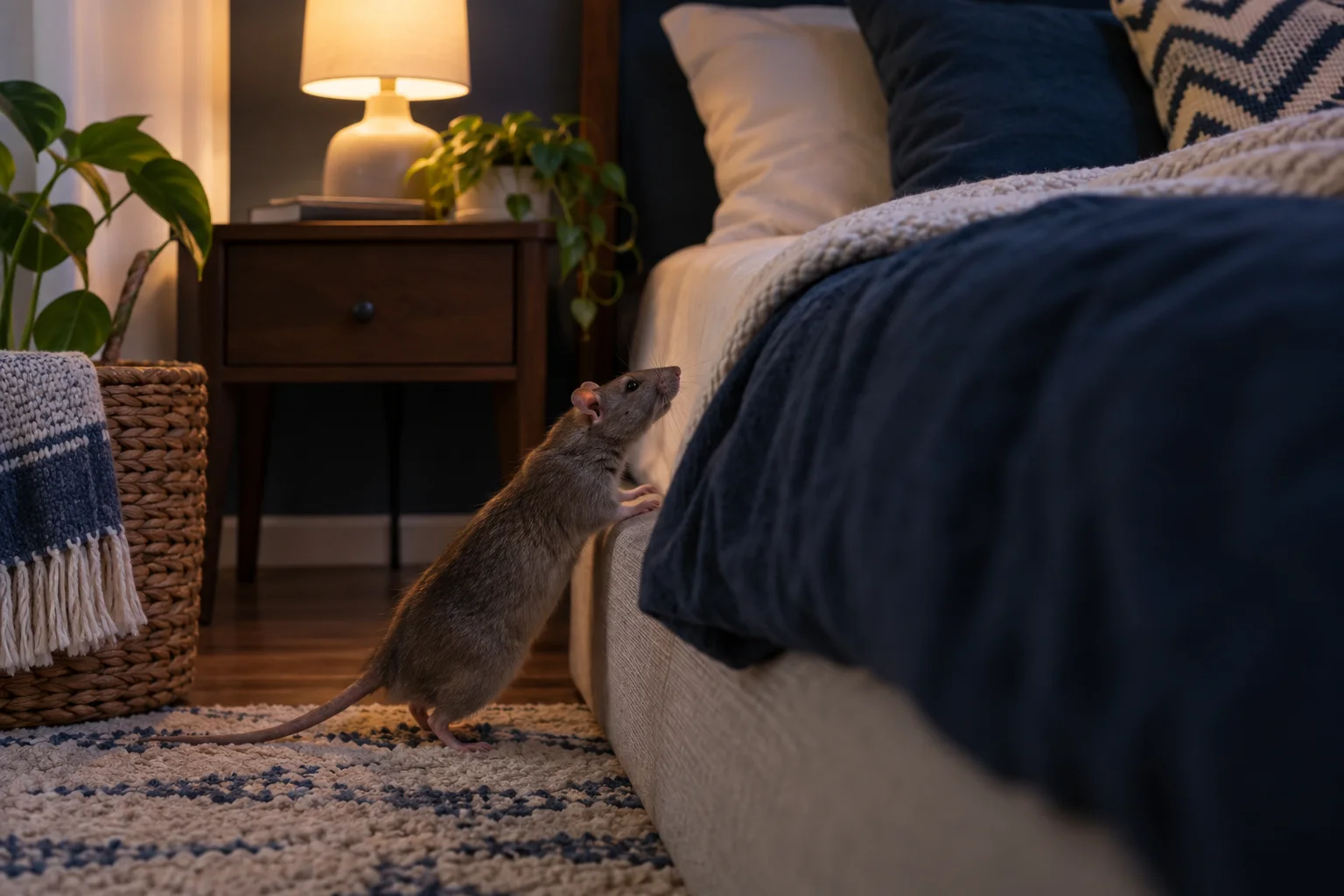AI-generated illustration for Rat Bites and Body Location: Separating Myths From Evidence