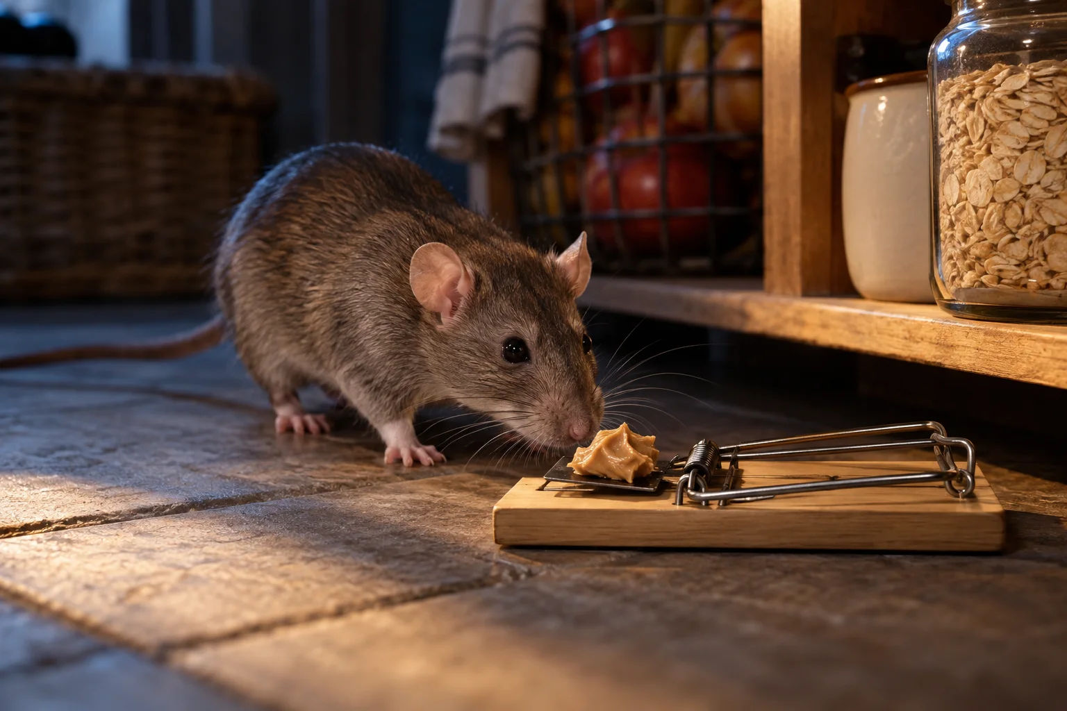 AI-generated illustration for Best Bait for Rat Traps: Start With the Food They Already Use