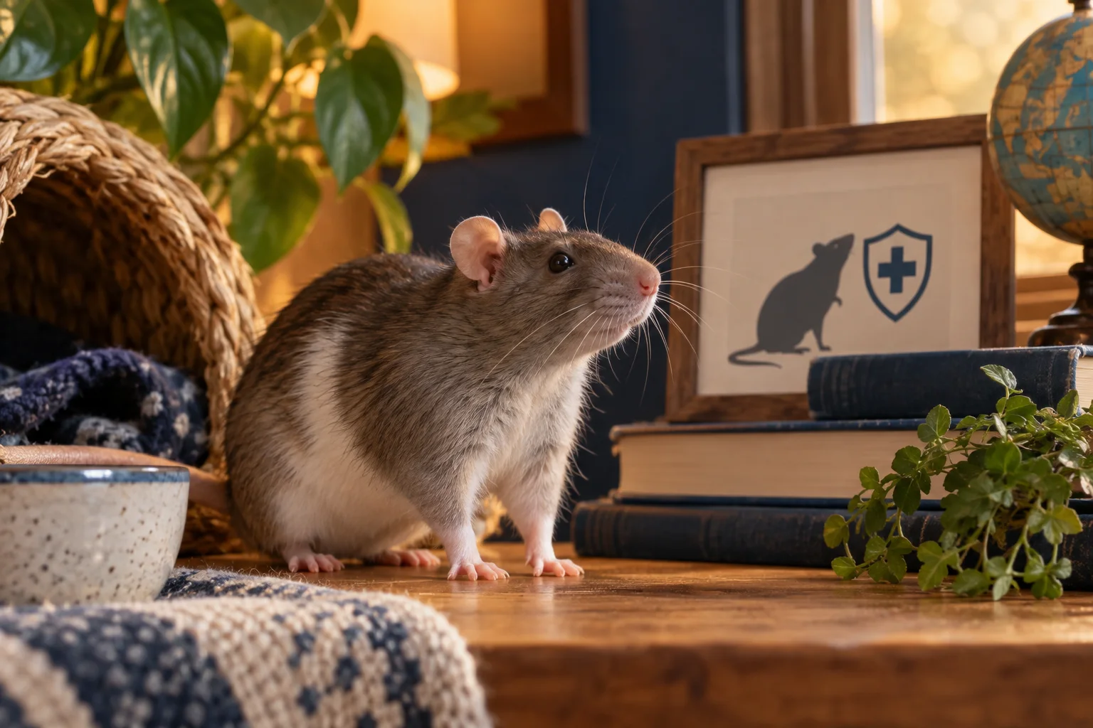 AI-generated illustration for Can Rats Carry Rabies? Get the Right Advice After a Bite
