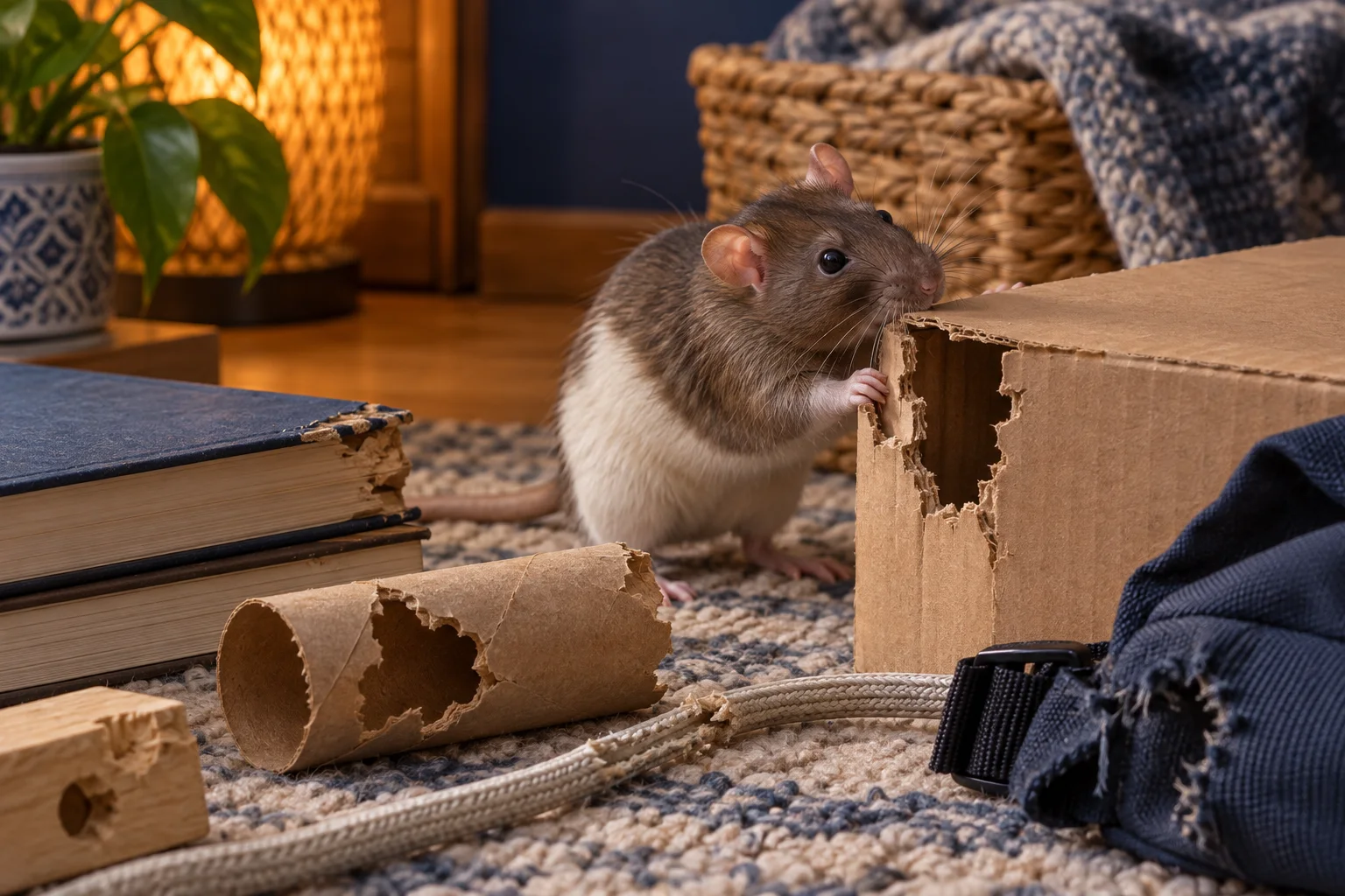 AI-generated illustration for What Can Rats Chew Through? Inspect the Material and the Gap