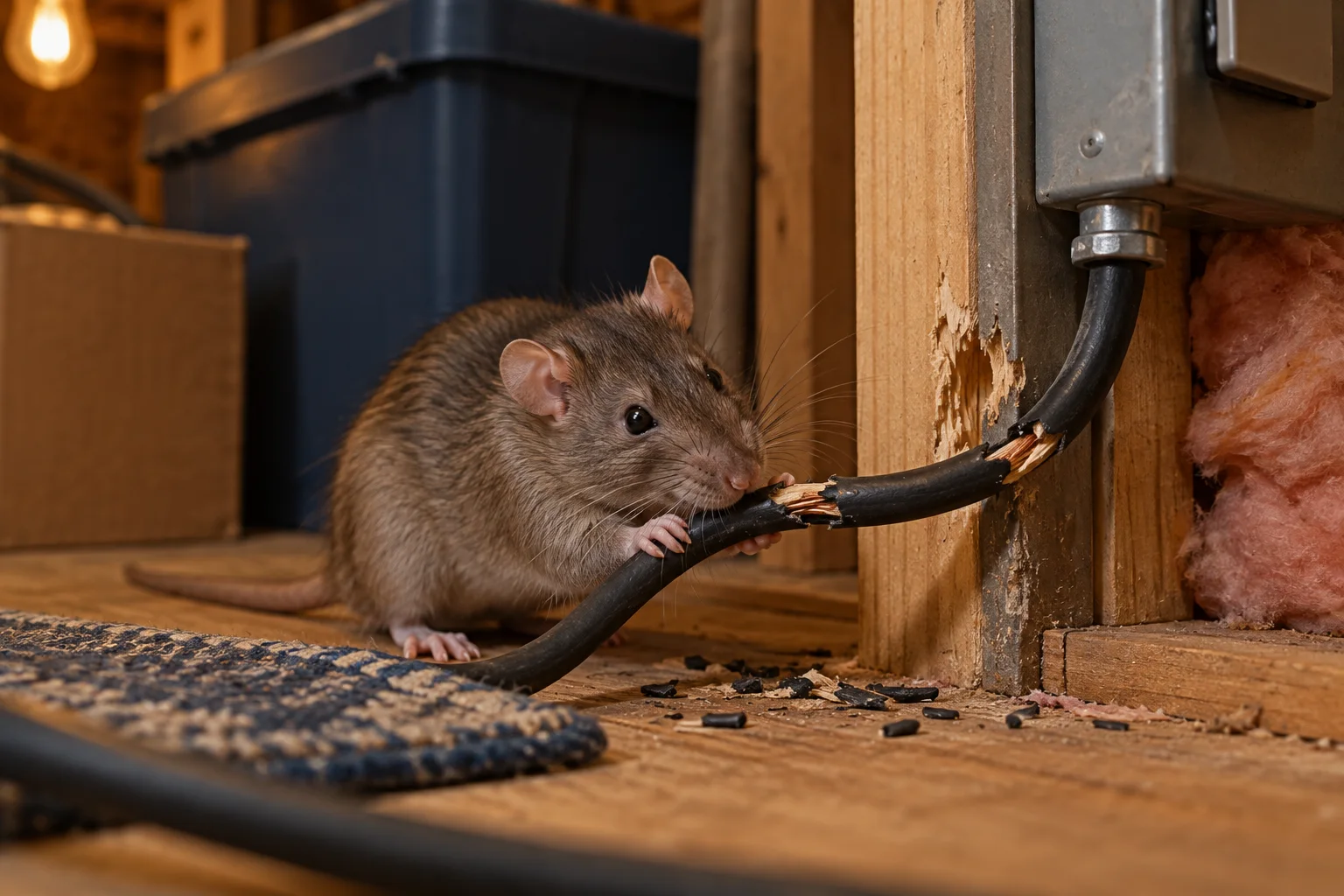 AI-generated illustration for Rat Damage to a Home: What to Inspect and Repair
