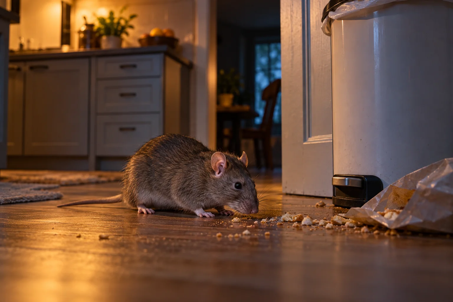 AI-generated illustration for Wild Rodents and Human Health: Exposure Routes and Prevention
