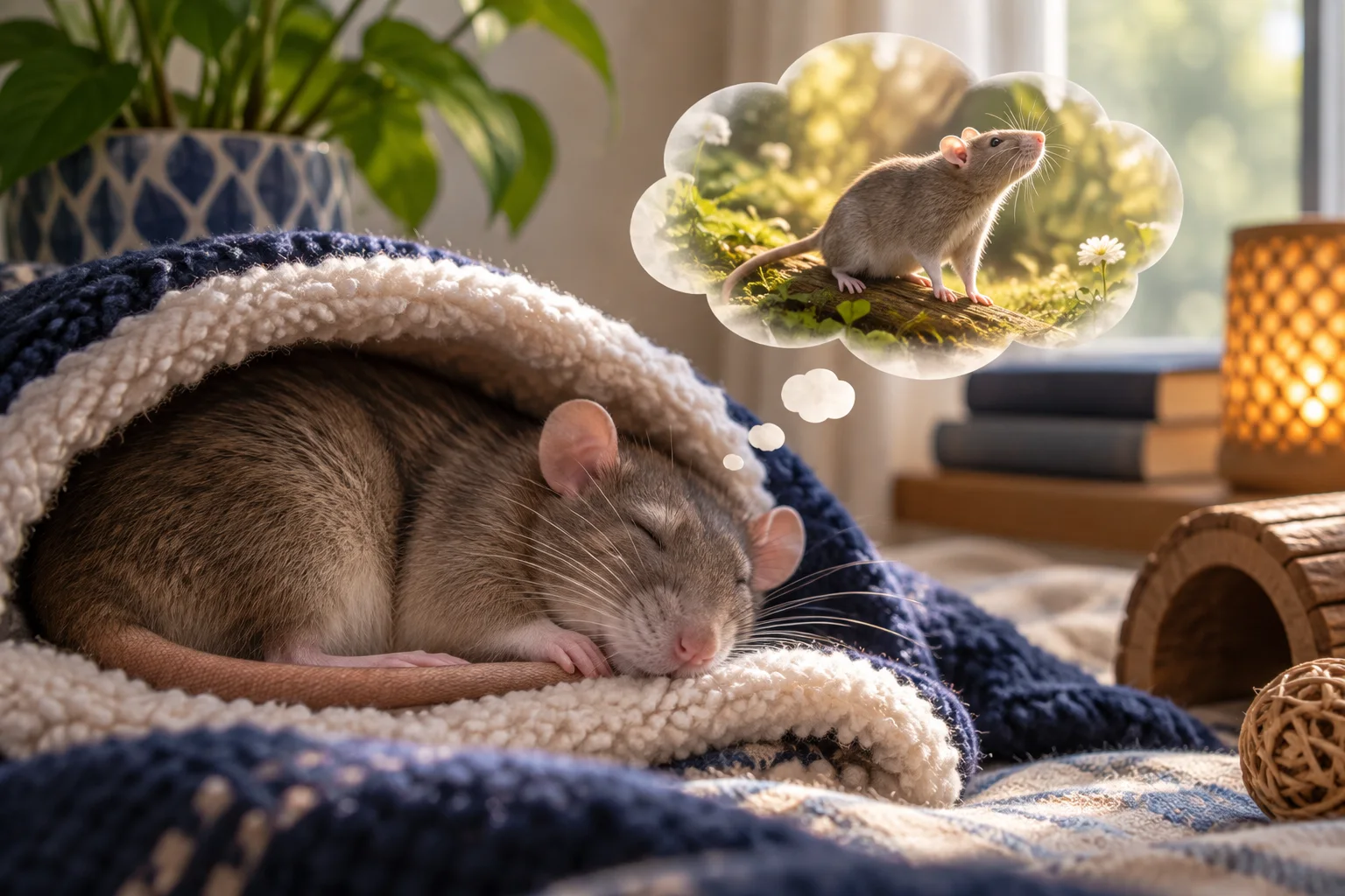 AI-generated illustration for Rat Sleep and Memory: What Research Reveals About Dreaming