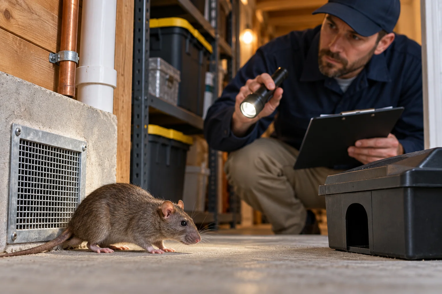 AI-generated illustration for Hiring a Rat-Control Specialist: Scope, Methods, and Follow-Up