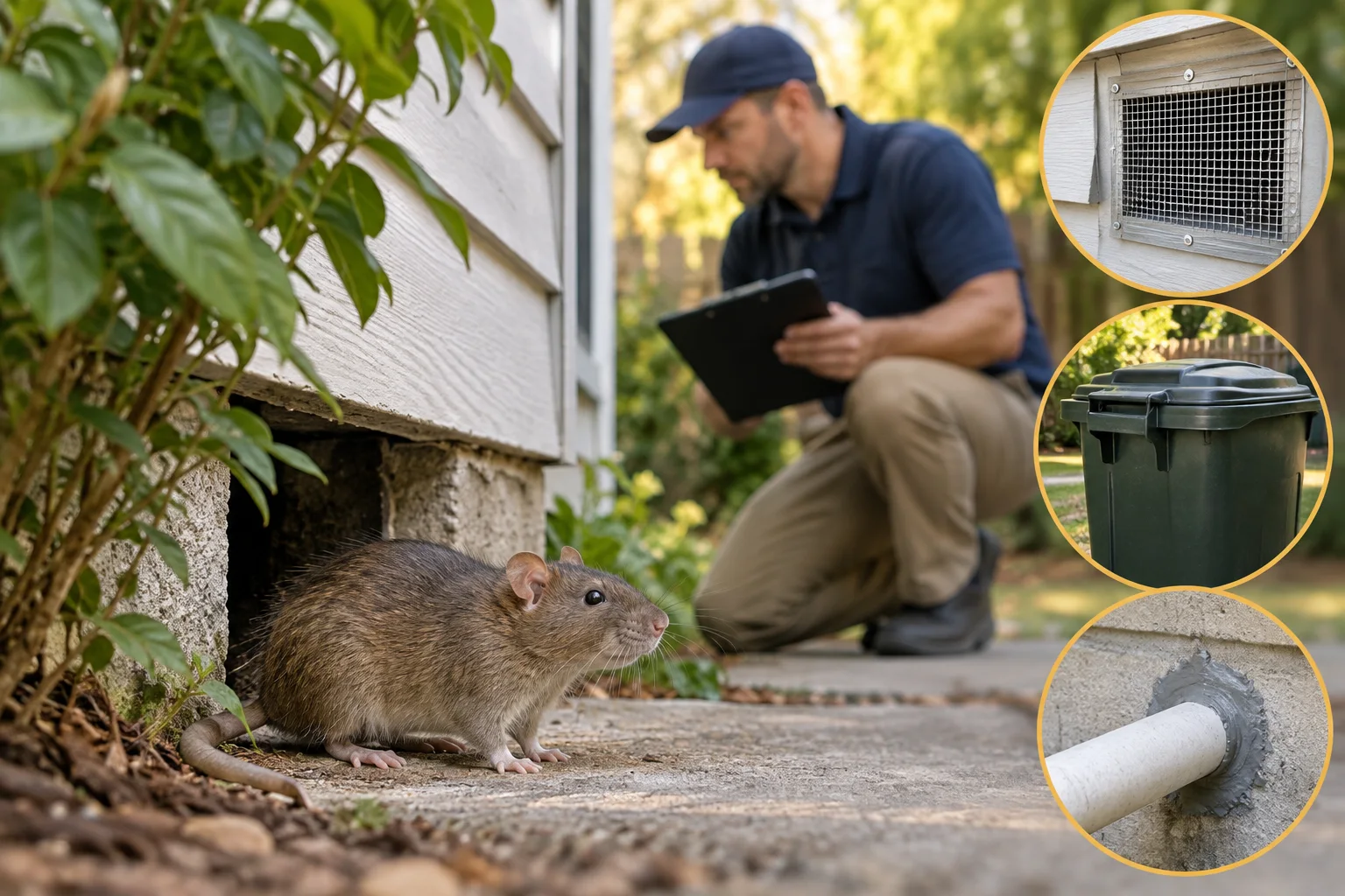 AI-generated illustration for How to Find Free or Low-Cost Help for a Rat Problem