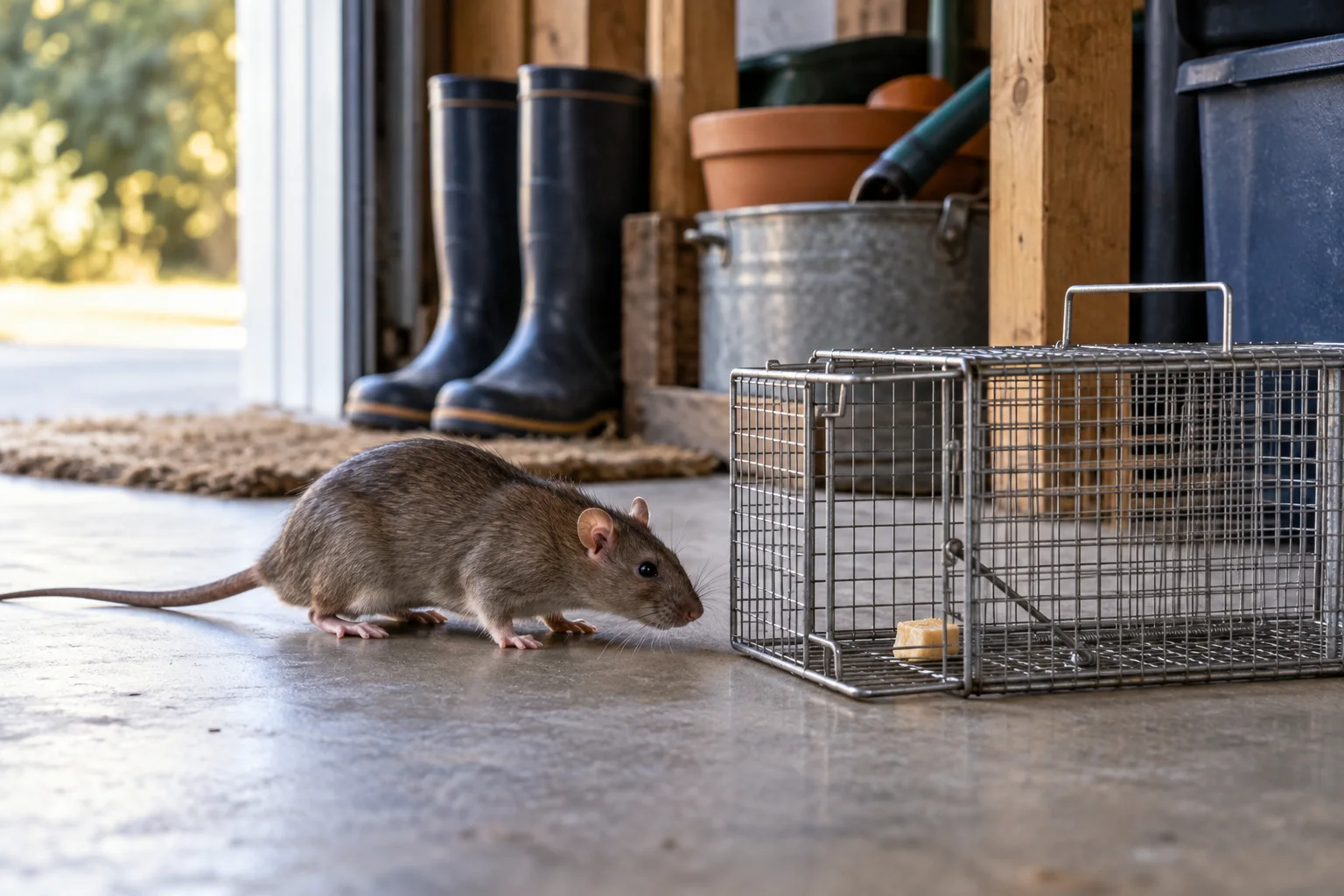 AI-generated illustration for How to Catch a Rat: A Safe, Evidence-Led Trapping Plan