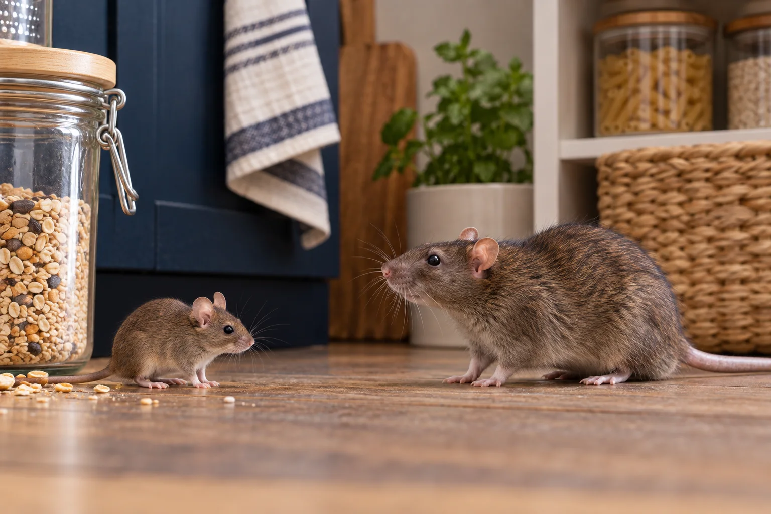 AI-generated illustration for Mice or Rats? How to Tell the Difference Before You Act