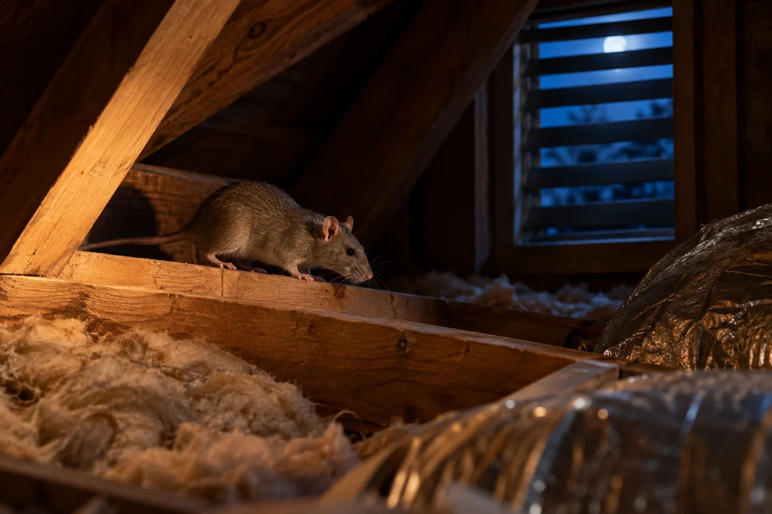 AI-generated illustration for Rat Noises at Night: What to Listen For and What to Check