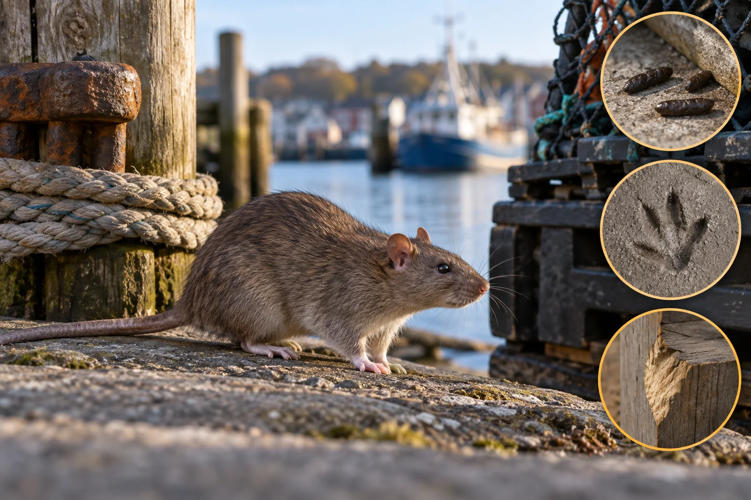 AI-generated illustration for Norway Rat Biology: Behavior That Matters Around Buildings