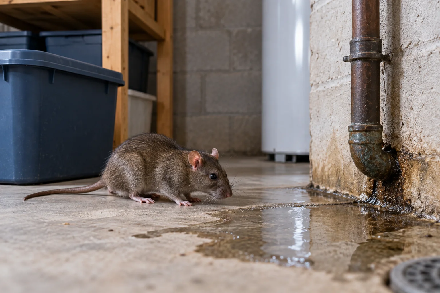 AI-generated illustration for Rat Urine in a House: Cleaning, Odor, and When to Get Help