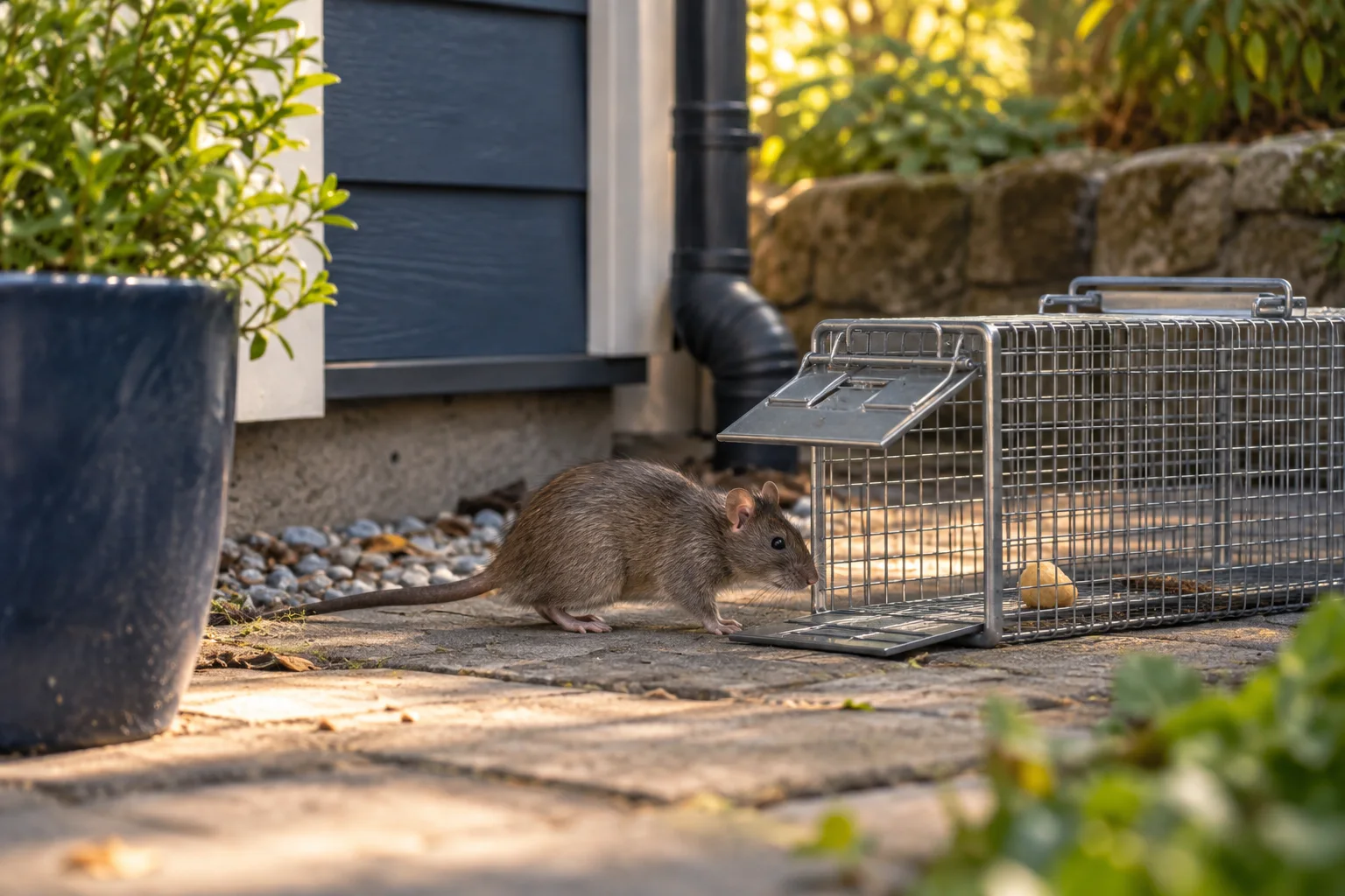 AI-generated illustration for Can You Remove Rats Without Killing Them? Options and Limits