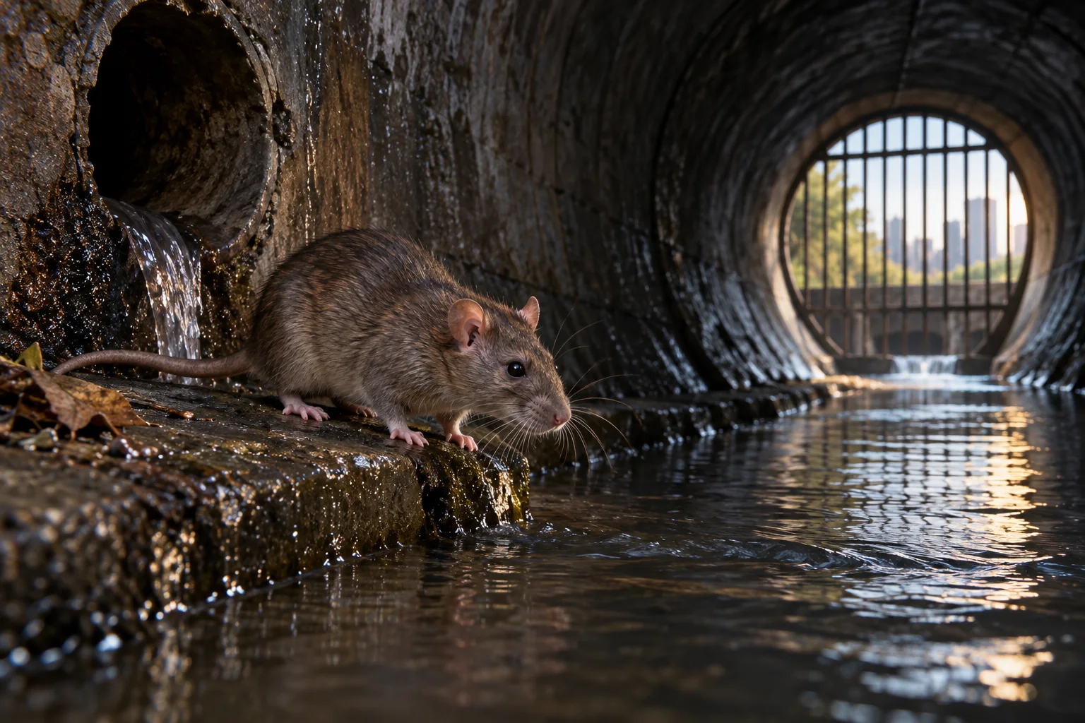AI-generated illustration for Rats in Sewers and Drains: What a Homeowner Should Check
