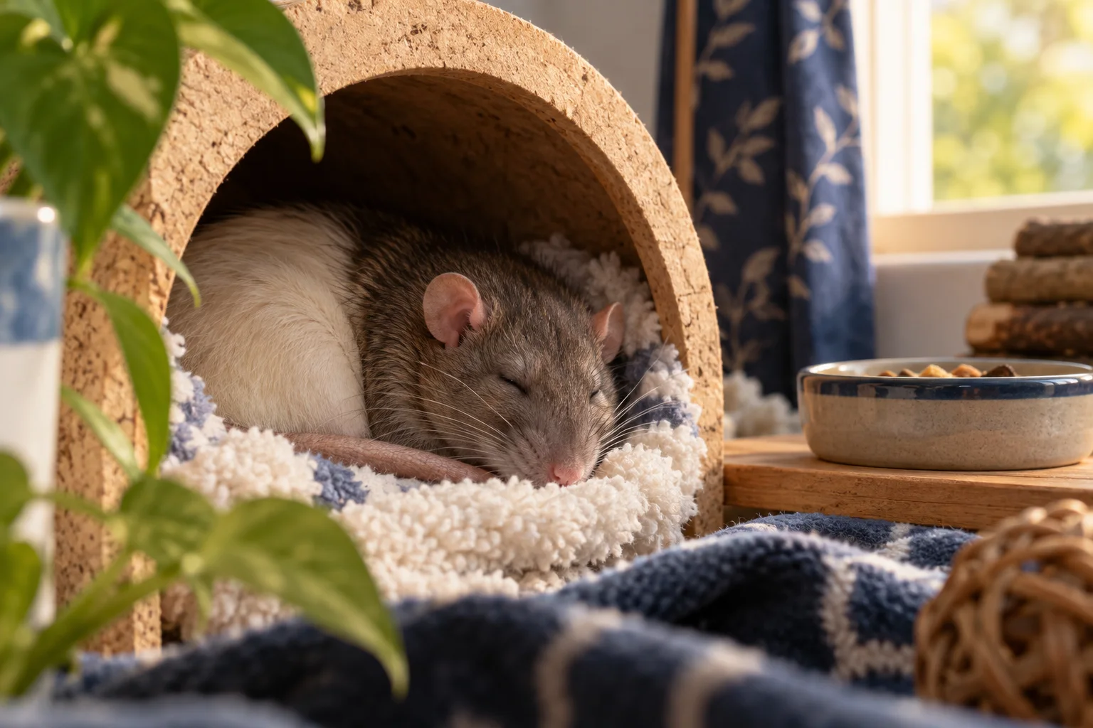AI-generated illustration for Understanding Rats’ Daily Activity and Rest Patterns