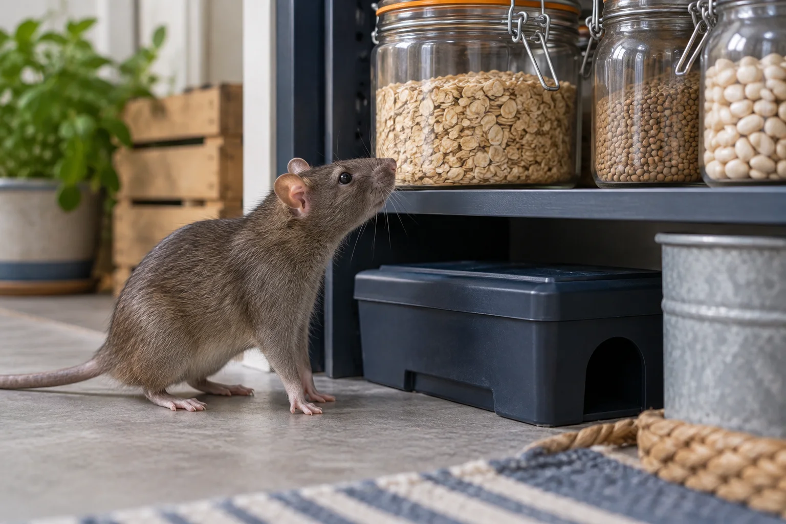 AI-generated illustration for Bait Avoidance in Rats: Learning, Caution, and Food Competition