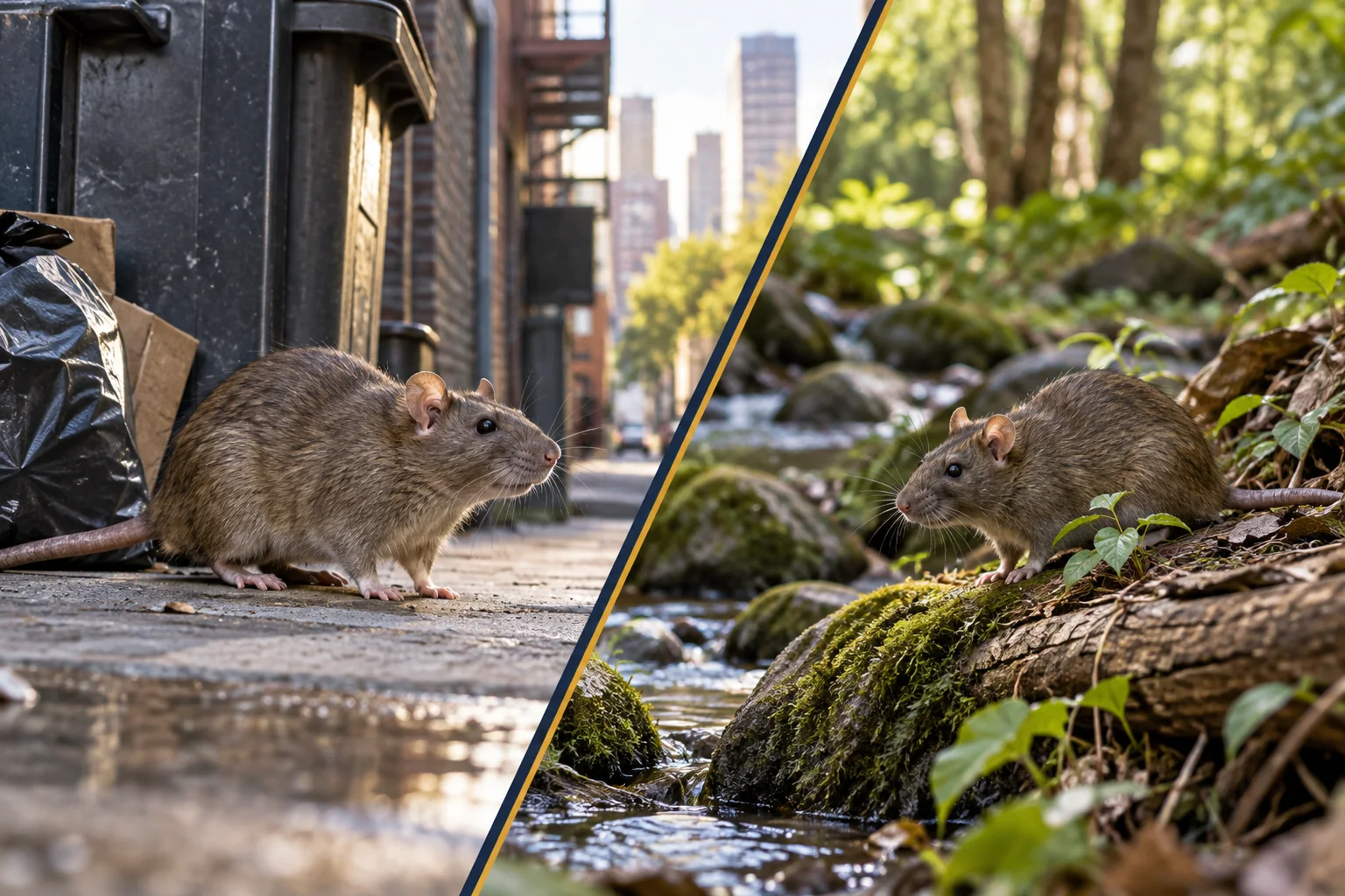 AI-generated illustration for Rat Habitat Across Cities, Farms, and Rural Communities