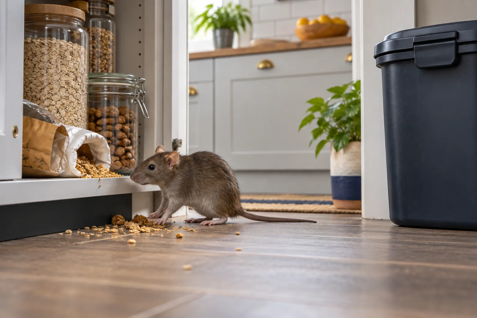 AI-generated illustration for What Draws Rats to a Home? The Routes and Resources That Matter